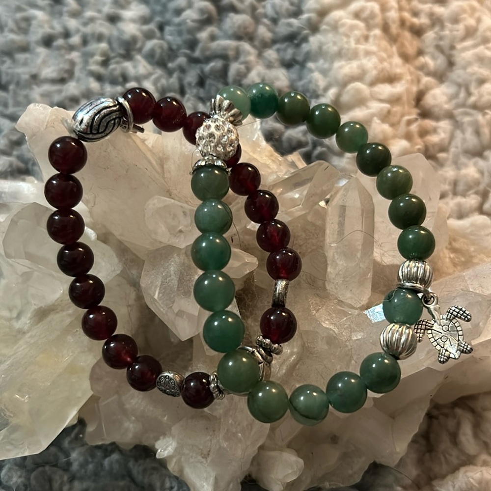 Unknown Semiprecious Stone Bracelets-Medium